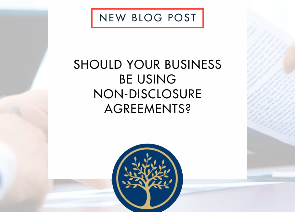 Should Your Business Be Using Non-Disclosure Agreements?